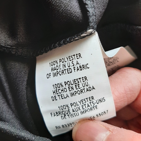 ONYX NITE - Black Flowy Sparkly Palazzo - Size: L - Picture 9 of 16